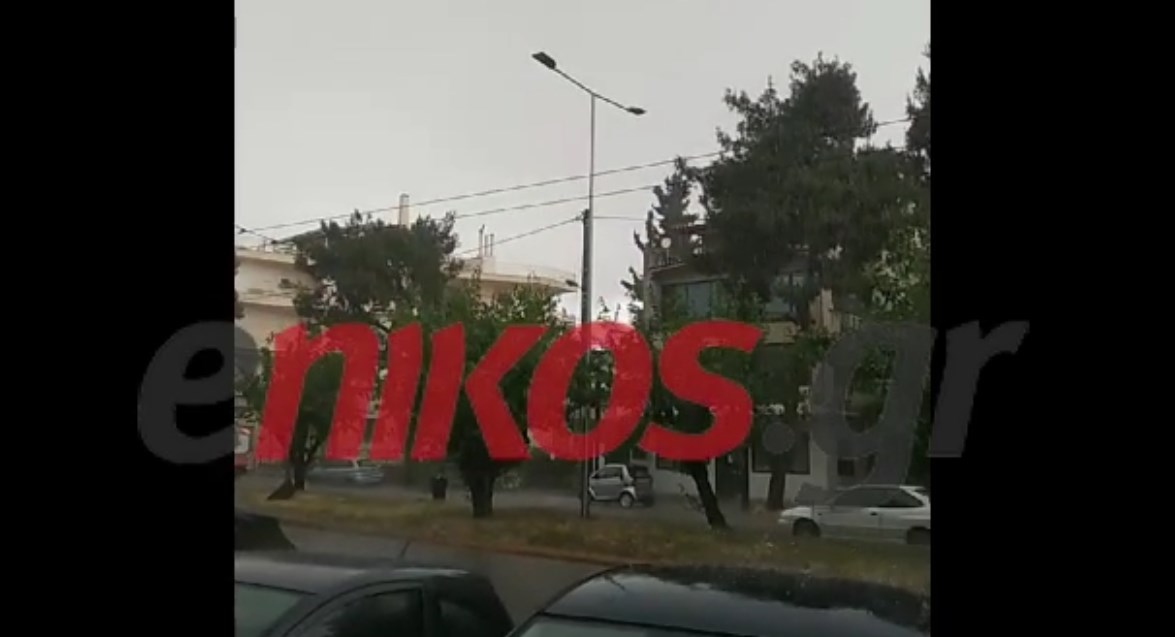 Χαλάνδρι: Χαλάζι και έντονη βροχόπτωση – ΒΙΝΤΕΟ αναγνώστη
