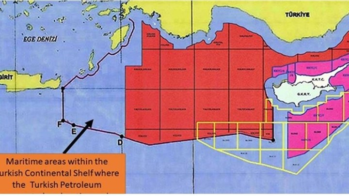 Τον “χαβά” της η Τουρκία: Νέοι προκλητικοί χάρτες με… εξαφανισμένο το Καστελλόριζο – ΦΩΤΟ