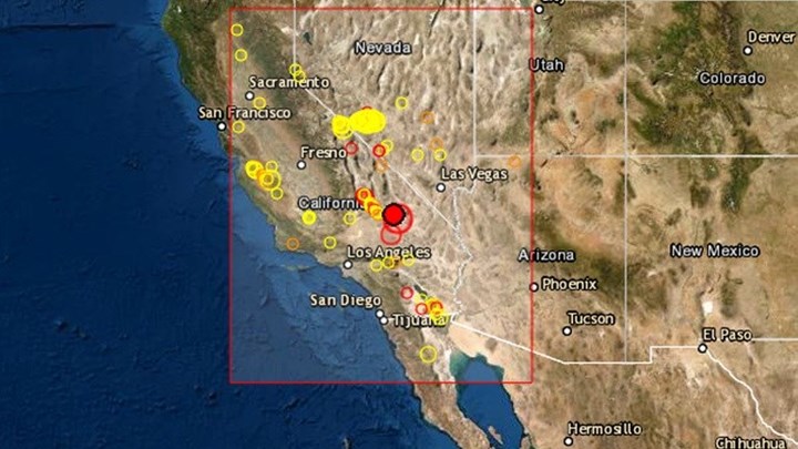 Σεισμός 5,5 Ρίχτερ στην Καλιφόρνια