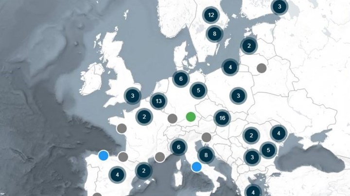 Κορονοϊός: Διαδραστικός χάρτης αποτυπώνει τον αντίκτυπο της καραντίνας σε όλη την Ευρώπη