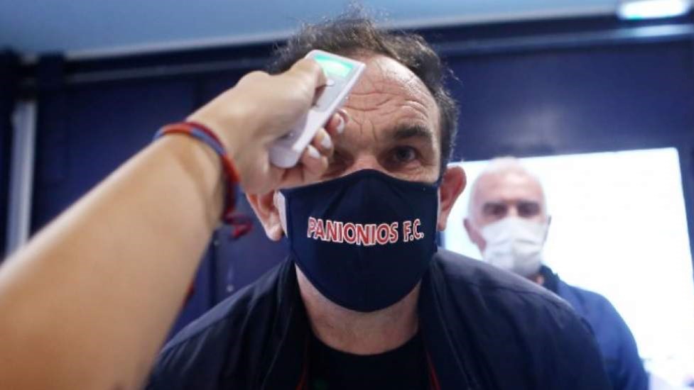 Πανιώνιος: Η θερμομέτρηση στο γήπεδο της Νέας Σμύρνης πριν από το ματς με τον Βόλο – ΦΩΤΟ