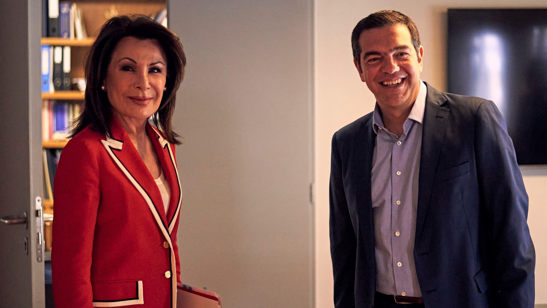 Ελλάδα 2021: Συνάντηση Αλέξη Τσίπρα-Γιάννας Αγγελοπούλου – ΦΩΤΟ