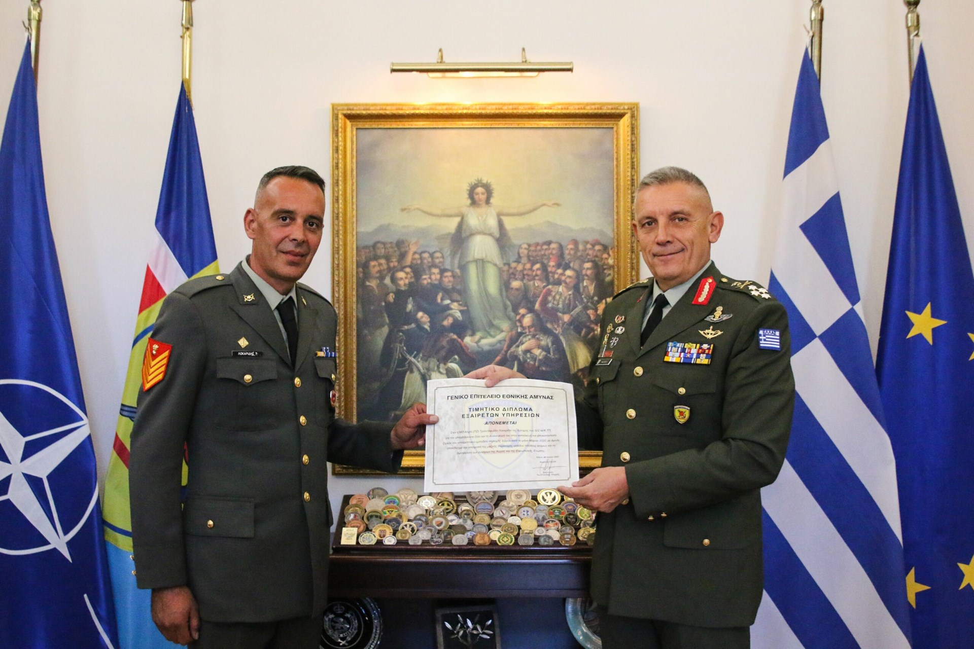 Το παράπονο των αστυνομικών μετά τη βράβευση των υπαξιωματικών του Στρατού Ξηράς