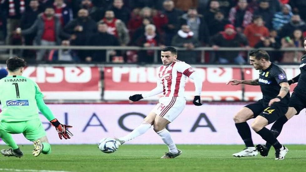 Ολυμπιακός – Άρης 2-0 (28′)