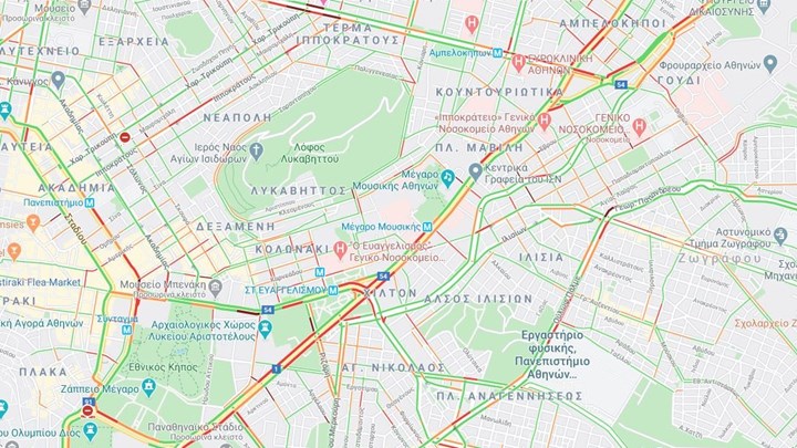 Κίνηση: Σε ποιους δρόμους είναι αυξημένη