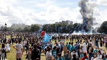Παρίσι: Επεισόδια και δακρυγόνα σε διαδήλωση νοσηλευτών – ΒΙΝΤΕΟ