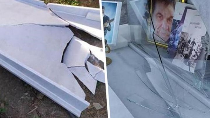 Αναστάτωση στα Ανώγεια: Η οικογένεια Ξυλούρη καταδικάζει την επίθεση στο μνήμα του Καλομοίρη