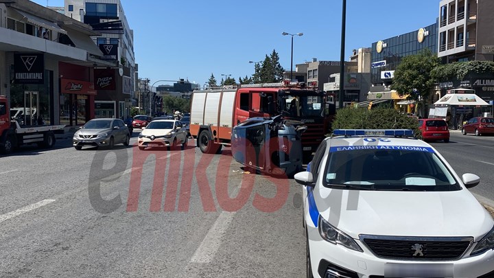 Μαρούσι: Νέες εικόνες από το τροχαίο στην Κηφισίας – ΦΩΤΟ αναγνώστη