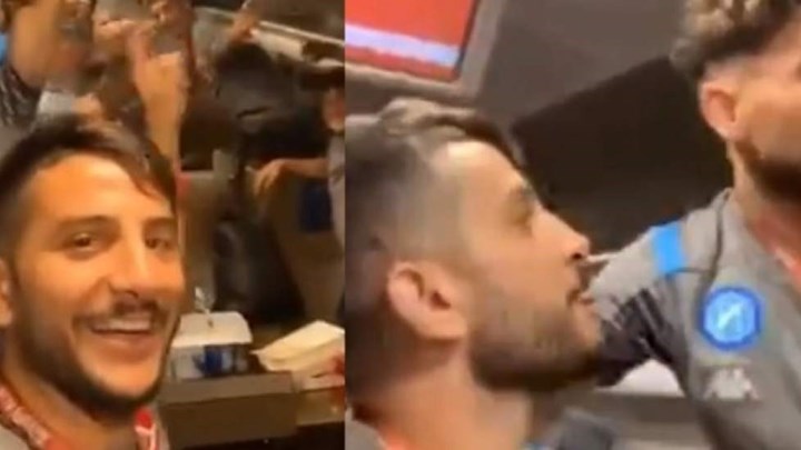 Ιταλία: Το πάρτι της Νάπολι στο πούλμαν μετά την κατάκτηση του Κυπέλλου – Έδωσε… ρέστα ο Μανωλάς