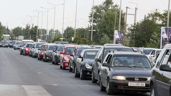 Μεγάλη ταλαιπωρία για τους οδηγούς στον Βόλο: Μποτιλιάρισμα έξω από την πόλη