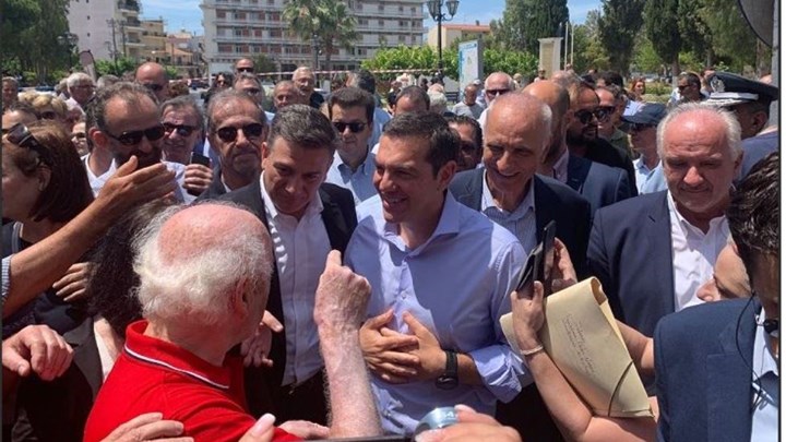 Τσίπρας από Μεσολόγγι: Ο Μητσοτάκης ανασύρει από το συρτάρι μαφιόζικες πρακτικές