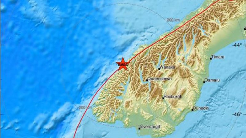 Σεισμός 5,8 Ρίχτερ στη Νέα Ζηλανδία