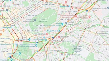 Κίνηση: Ποιοι δρόμοι είναι “στο κόκκινο” στην Αθήνα