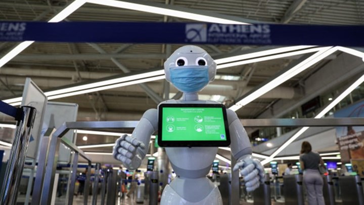 Αεροδρόμιο “Ελ. Βενιζέλος”: Και ρομπότ στη μάχη κατά του κορονοϊού – ΦΩΤΟ