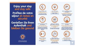 Η νέα καμπάνια της ΓΓΠΠ με 9 οδηγίες για τους τουρίστες – «Απολαύστε τη διαμονή, μείνετε ασφαλείς»