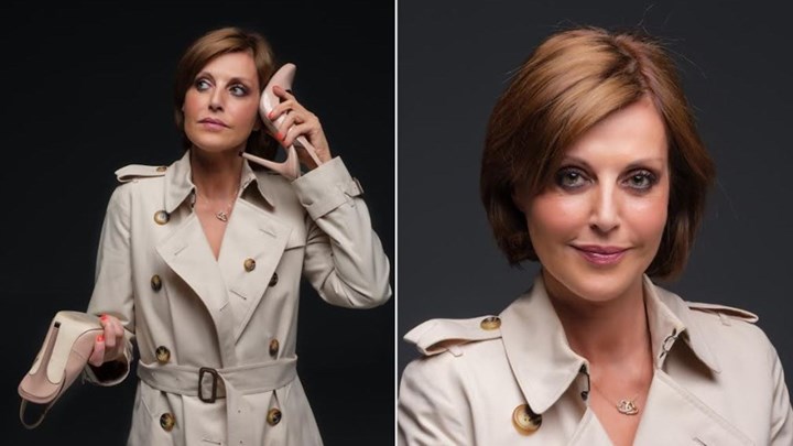 Η Παλαιολόγου στα πρώτα κλικ για την κωμωδία “Το υπέροχό μου διαζύγιο” που έρχεται στο Χυτήριο