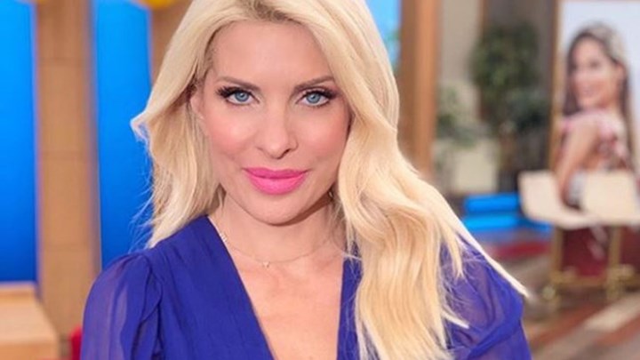 Ελένη Μενεγάκη: Μπήκε στο μοντάζ και θυμήθηκε τις στιγμές της στον Alpha – ΦΩΤΟ