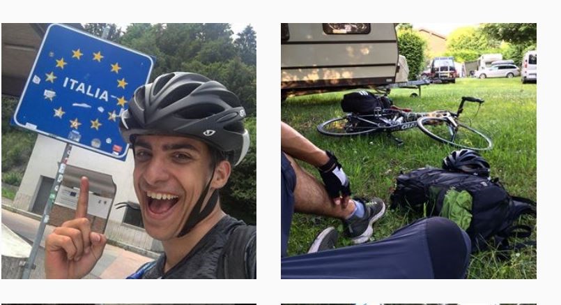 Ο 20χρονος που έκανε Σκωτία – Ελλάδα με ποδήλατο λόγω… κορωνοϊού – ΦΩΤΟ