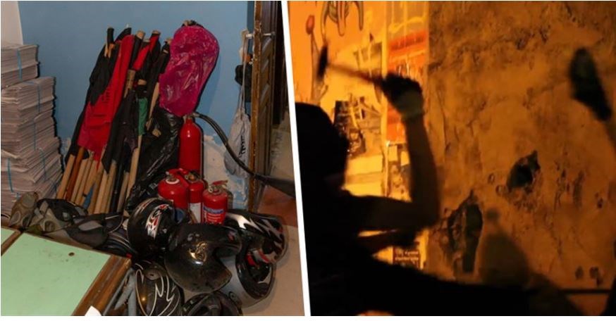 Εξάρχεια: Επιχείρηση ανακατάληψης κτιρίου που είχε εκκενωθεί – ΒΙΝΤΕΟ