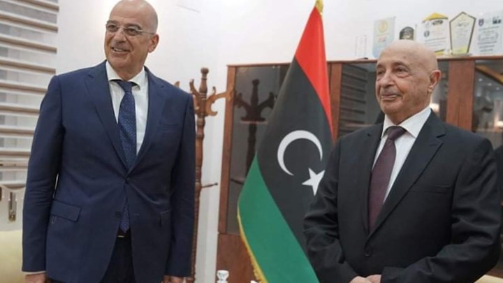 Δένδιας από Λιβύη: Συζητήσαμε για τον καθορισμό θαλασσίων ζωνών