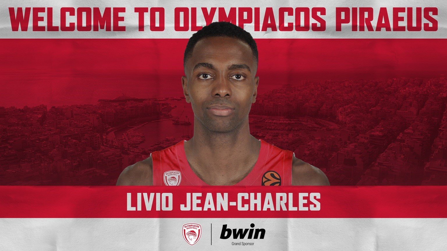 Ολυμπιακός: Ανακοίνωσε τον Λιβιό Ζαν Σαρλ