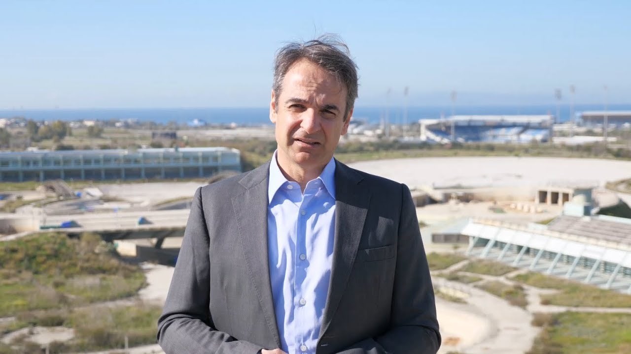 Στο Ελληνικό ο Κυριάκος Μητσοτάκης για την τελετή έναρξης των εργασιών