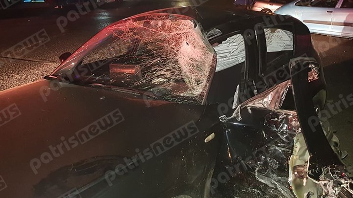 Σοβαρό τροχαίο στην Πατρών – Πύργου – ΦΩΤΟ