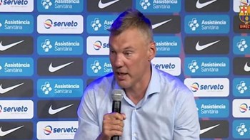 Παρουσίασε τον Σάρας η Μπαρτσελόνα: «Η πρόκληση είναι μεγάλη» – Τι είπε για Καλάθη