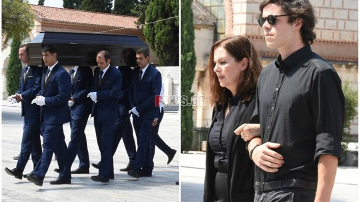 Κηδεία Αφροδίτης Γρηγοριάδου: Συντετριμμένη η κόρη της Κοραλία Καράντη – ΦΩΤΟ
