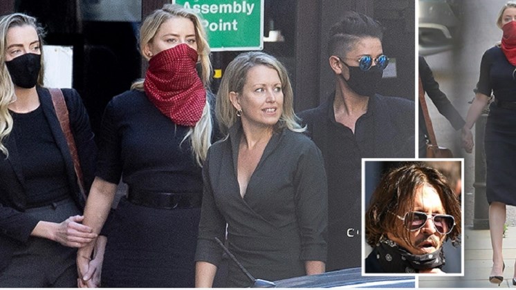 Στο δικαστήριο Τζόνι Ντεπ και Άμπερ Χερντ – Το πρώτο τετ α τετ του πρώην ζευγαριού