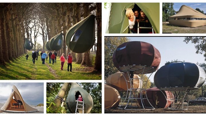 Βέλγιο: Εναλλακτικές διακοπές σε σκηνές που κρέμονται από δέντρα – ΦΩΤΟ – ΒΙΝΤΕΟ