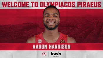Ολυμπιακός: Ανακοίνωσε τον Άαρον Χάρισον