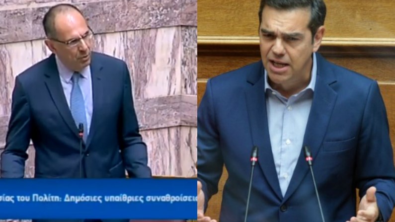 Ανέβηκαν οι τόνοι στη Βουλή – Κόντρα Γεραπετρίτη – Τσίπρα