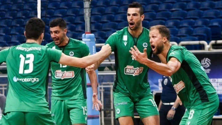 Βόλεϊ: Νίκη τίτλου για τον Παναθηναϊκό