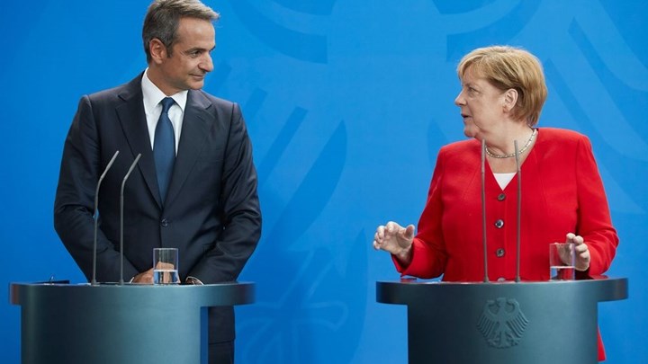 Τηλεφωνική επικοινωνία Μητσοτάκη – Μέρκελ