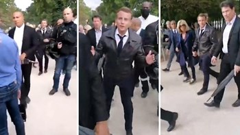 Ένταση ανάμεσα σε Εμανουέλ Μακρόν και διαδηλωτές την Ημέρα της Βαστίλλης – ΒΙΝΤΕΟ