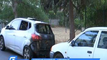 Δύο εμπρηστικές επιθέσεις σε Μαρούσι και Βριλήσσια – ΒΙΝΤΕΟ