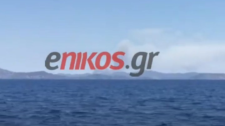 Λαύριο: Οι πρώτες εικόνες από τη φωτιά – BINTEO αναγνώστη