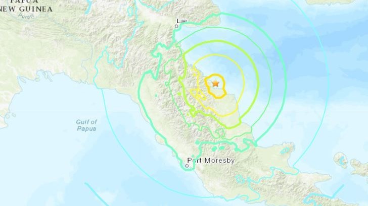 Σεισμός 6,9 βαθμών στην Παπούα Νέα Γουινέα – Προειδοποίηση για τσουνάμι