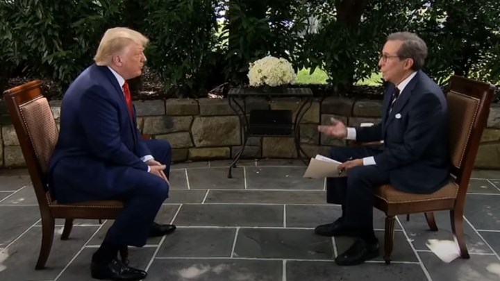 Συνέντευξη “ναυάγιο” για τον Τραμπ – Η σύγκρουση με τον δημοσιογράφο του Fox – BINTEO