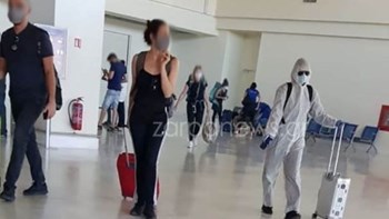 Ο “εξολοθρευτής” του κορονοϊού στο αεροδρόμιο των Χανίων είναι αυτή η καλλονή – ΦΩΤΟ