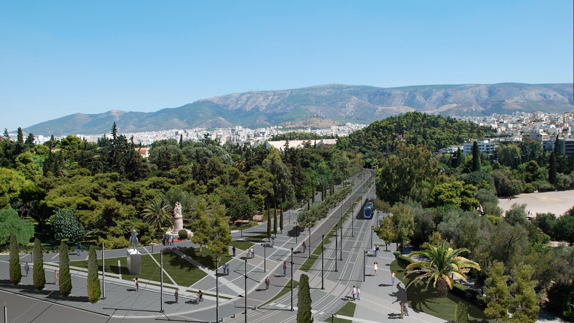 Έτσι θα είναι ο Μεγάλος Περίπατος στη Βασιλίσσης Όλγας – ΦΩΤΟ