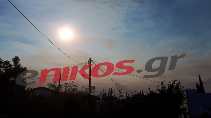 Κεχριές Κορινθίας: Ορατή η φωτιά από τις Σπέτσες – ΦΩΤΟ αναγνώστη