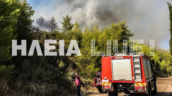 Φωτιά ΤΩΡΑ στη Φιγαλεία Ηλείας