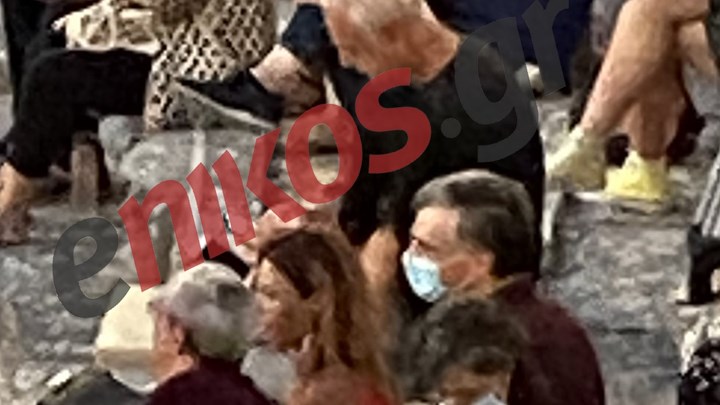 Σωτήρης Τσιόδρας: Στην Επίδαυρο με τη σύζυγό του – ΦΩΤΟ