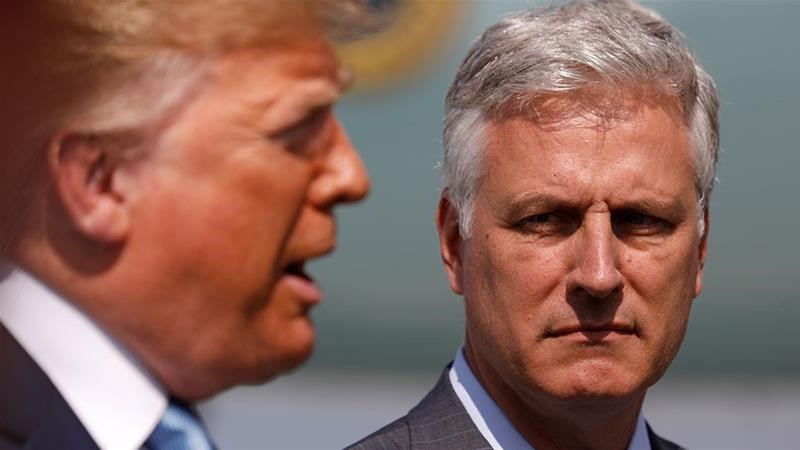 Συναγερμός στον Λευκό Οίκο για τον κορονοϊό: Θετικός ο σύμβουλος εθνικής ασφάλειας του Τραμπ