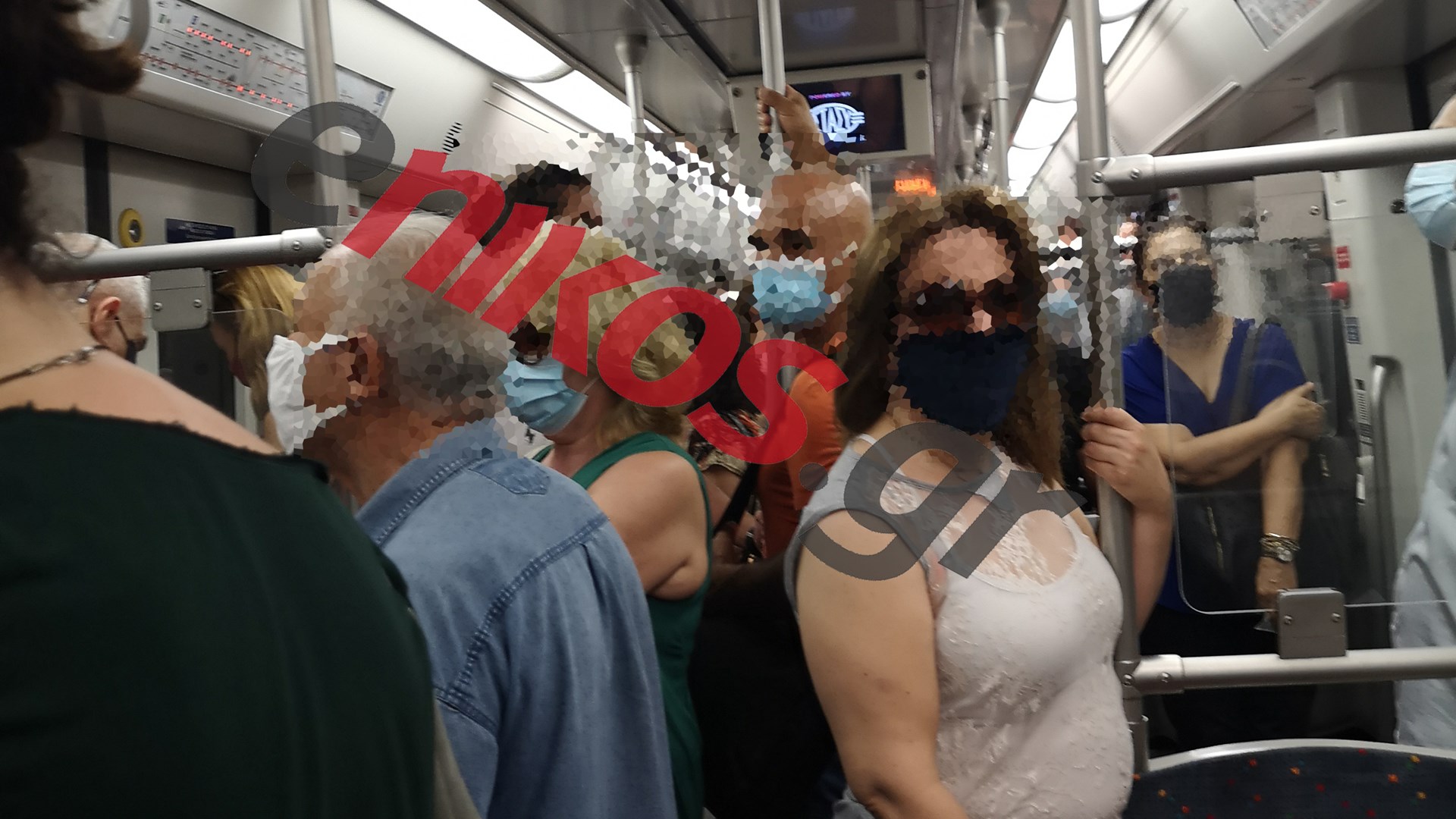 Καθημερινό φαινόμενο ο συνωστισμός στα Μέσα Μαζικής Μεταφοράς – Τι καταγγέλλουν πολίτες στο enikos.gr – ΦΩΤΟ