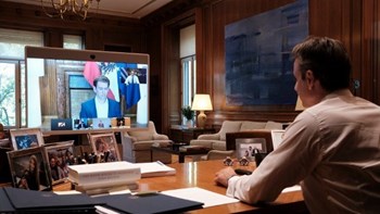 Μητσοτάκης: Τηλεδιάσκεψη με τους ηγέτες των χωρών που διαχειρίστηκαν με επιτυχία την πανδημία