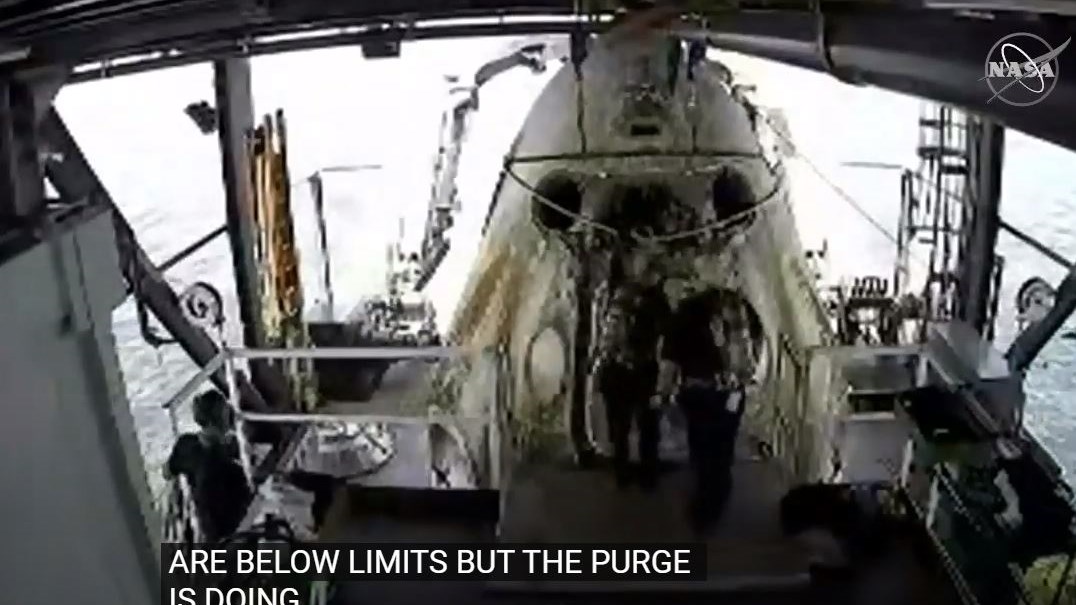 ΗΠΑ: Η κάψουλα της SpaceX επέστρεψε στη Γη