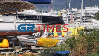 Θεσσαλονίκη: Μοιραία βουτιά από σκάφος για ηλικιωμένο – ΦΩΤΟ